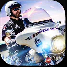 couverture jeu vidéo Jeu Moto Police Course - Vitesse réelle de conduite gratuit Jeux de course