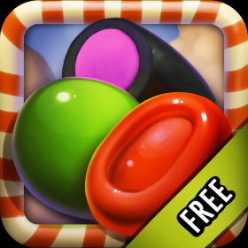 couverture jeu vidéo Jeux de Candy Mania Match 3 Puzzle - Cool Jeu de Logique Amusant Pour iPhone et iPad Gratuit
