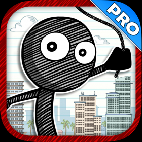 couverture jeu vidéo Jeux De Rope And Swing Parkour Stick-man - Super Fun Jeu De Run Et Jump Pro