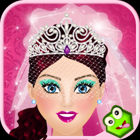 couverture jeu vidéo Jeux Makeover et Dress-Up pour Filles - Princesse Salon de mariage