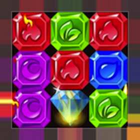 couverture jeu vidéo Jewel Gem Rush: Crus The Diamond Star