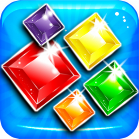 couverture jeu vidéo Jewel's Crack - diamond match-3 game and kids digger's mania hd free