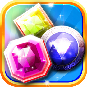 couverture jeu vidéo Jewel's Games - diamond match-3 game and kids digger's mania hd free