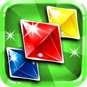 couverture jeu vidéo Jewel's Juice Match-3 - diamond game and kids digger's mania