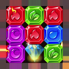 couverture jeu vidéo Jewel Star Blitz:Merge &amp; Pop Diamond Block