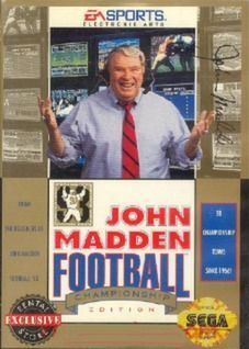 couverture jeu vidéo John Madden Football : Championship Edition
