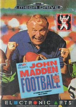 couverture jeu vidéo John Madden NFL &#039;93