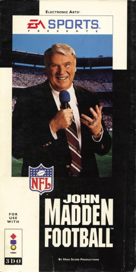 couverture jeu vidéo John Madden NFL