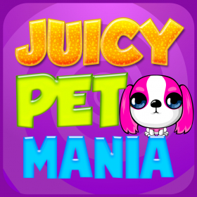 couverture jeu vidéo Juicy Pet Mania - Match 3 game with cute puppies