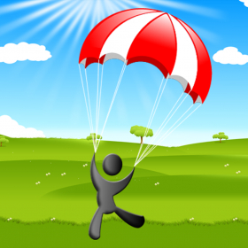couverture jeu vidéo Jump&amp;Fly - The Parachute Simulator