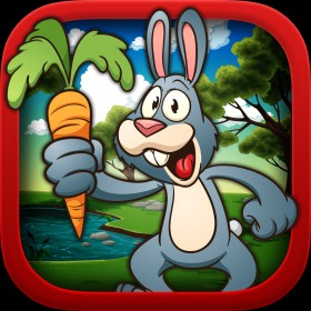couverture jeux-video Jump lapin - Aller De Bush à Bush à la cueillette des carottes PRO