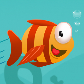 couverture jeu vidéo Jump.y Mega Fish: Frozen Baby Sea Fish Run Kids Adventure Free by Top Crazy Games