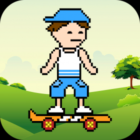 couverture jeu vidéo Jumpy Skater - John Funny Jump