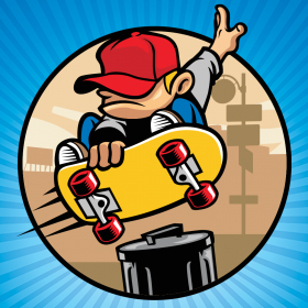 couverture jeu vidéo Jumpy Tap Skater - Awesome Alex