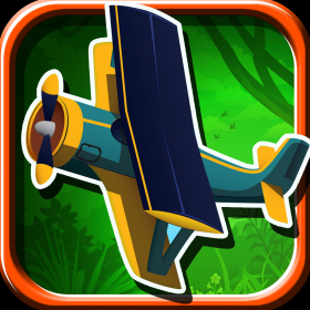 couverture jeu vidéo Jungle Airplane Rescue: Survie Landing - Free Version