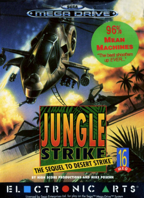 couverture jeu vidéo Jungle Strike : The Sequel to Desert Strike