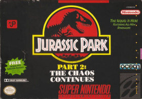 couverture jeu vidéo Jurassic Park : Part 2 - The Chaos Continues