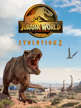 couverture jeu vidéo Jurassic World Evolution 2