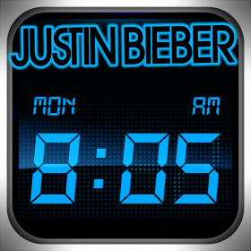couverture jeu vidéo Justin Bieber Alarm Clock For Justin Bieber Fans.