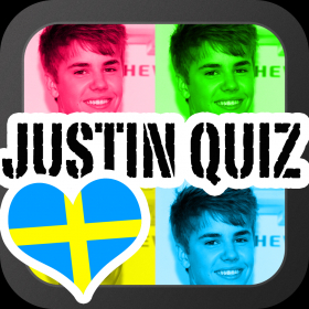 couverture jeu vidéo Justin Bieber Quiz (Svenska) - Spot the Tune™