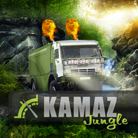 couverture jeu vidéo Kamaz Jungle FREE