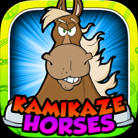 couverture jeu vidéo Kamikaze Horses - a base defense game