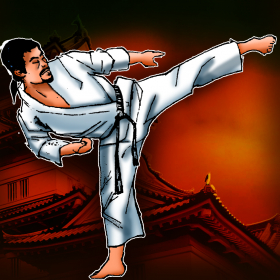 couverture jeux-video Karate Black Belt Champions: Le Martial Arts Dojo Temple de la Paix - Free Edition