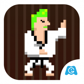 couverture jeu vidéo Karate Crush - The Rise Of The Timberman Forrest Run Tap Game
