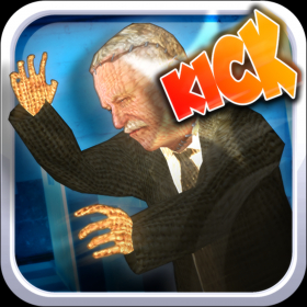 couverture jeu vidéo Kick the Game Face patron