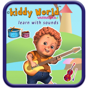 couverture jeu vidéo Kiddy World Learn With Sounds-2