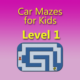couverture jeu vidéo Kids Car Mazes - Level 1