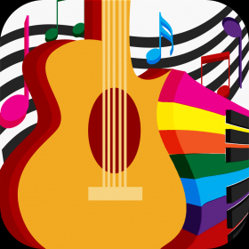 couverture jeu vidéo Kids Music Chords HD - For Child To Learn &amp; Play Musical Instrument Games
