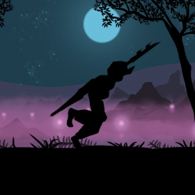 couverture jeu vidéo Kids Ninja Run - Endless Fighter Combat Game