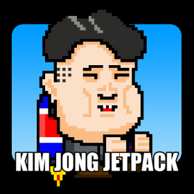 couverture jeu vidéo Kim Jong Jetpack