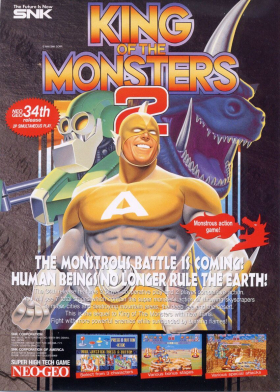 couverture jeu vidéo King of the Monsters 2