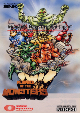 couverture jeu vidéo King of the Monsters