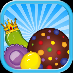 couverture jeu vidéo Kingdom Heroes - Candy Rescues match 3 game FREE