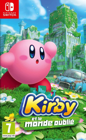 couverture jeu vidéo Kirby et le monde oublié