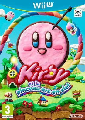 couverture jeu vidéo Kirby et le Pinceau arc-en-ciel