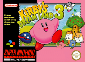 couverture jeu vidéo Kirby&#039;s Dream Land 3