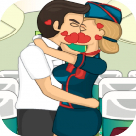 couverture jeu vidéo Kiss In The Airplane