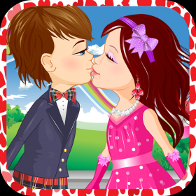 couverture jeu vidéo Kissing Couple Dressup