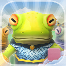 couverture jeu vidéo Knight Frog Run Havoc - PRO - Fantasy Medieval Town Endless Runner Game