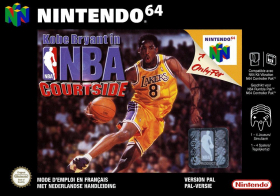 couverture jeu vidéo Kobe Bryant in NBA Courtside
