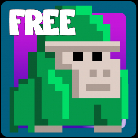 couverture jeux-video Krazy squishy tiny kong jumping for the beauty queen arcade FREE by Golden Goose Production