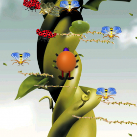 couverture jeu vidéo Kweku Ananse Jump: The Beanstalk