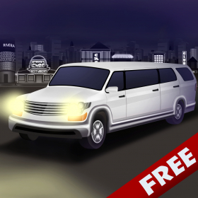 couverture jeu vidéo L.A. Limousine Services : Jeu de conduite pendant la nuit à Los Angeles - Gratuit