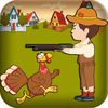 couverture jeu vidéo L'attaques des dindes sauvages - Obtenez vite mon pistolet !! Free