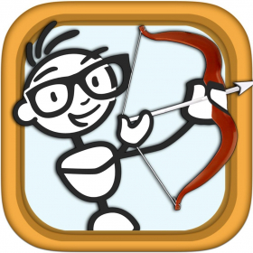 couverture jeu vidéo L'aventure de l'archer Stickman - Mission visez et tirez