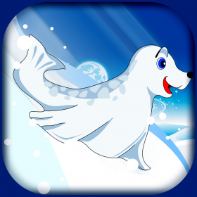 couverture jeu vidéo L&#039;Épique Bébé Phoque Planeur - Une Cool Aventure Hivernale pour les Enfants
